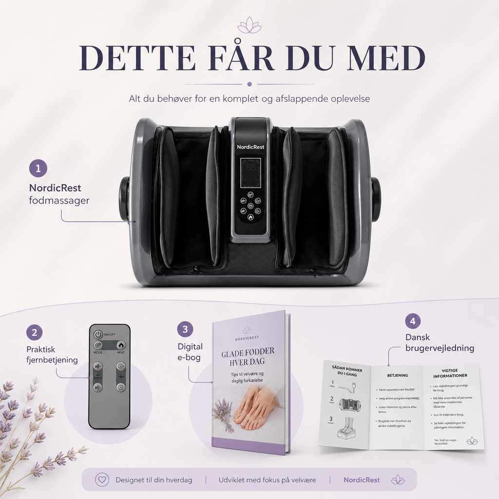 Fodmassager™ "Aldrig ondt i føderene igen"